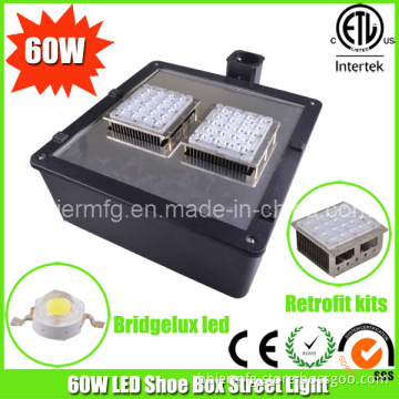 High Power Street LED Lights 60W ETL Isted